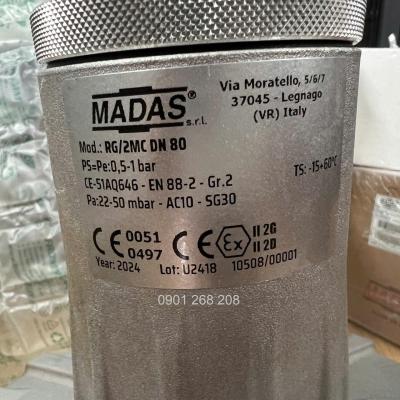 VAN ĐIỀU ÁP MADAS RG/2MC DN80 22-50mbar